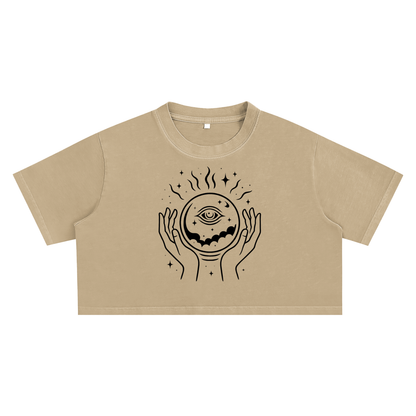 Eye Of The World Crop Top