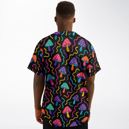 Mushroom Confetti Baseball Jersey