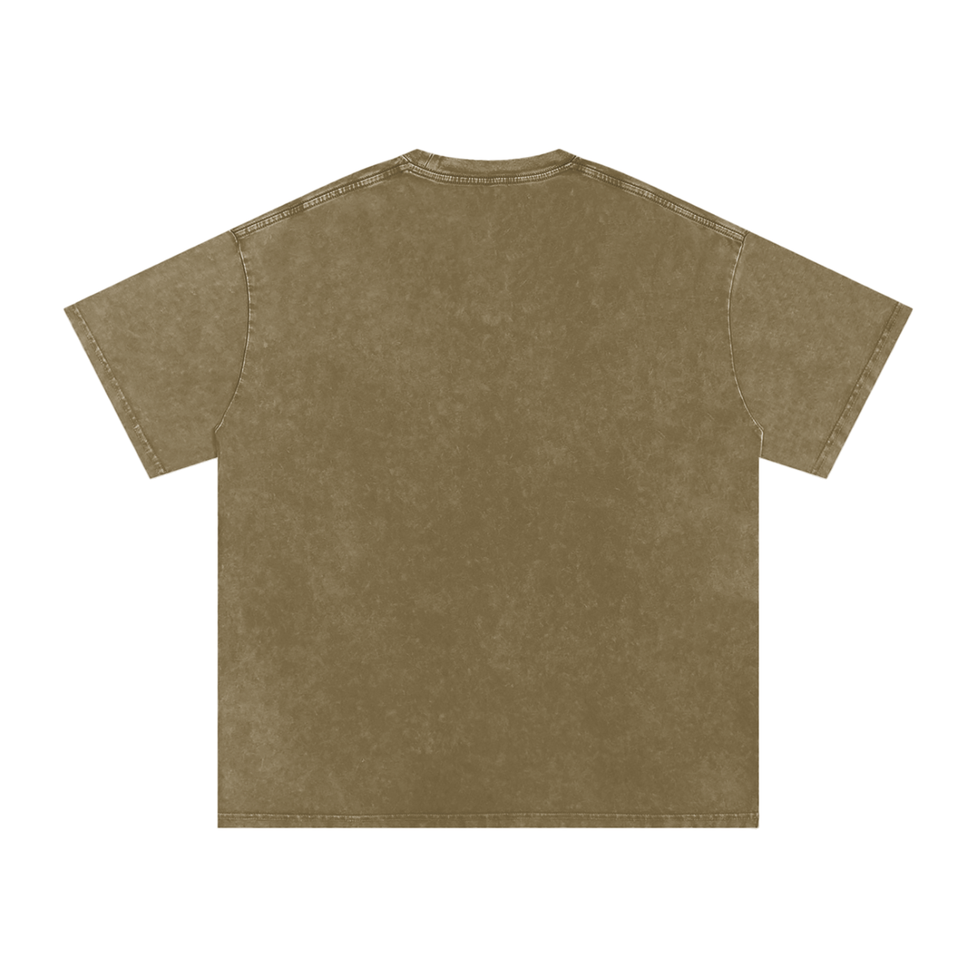 Rave Dad Oversized Vintage T-Shirt in Gray Green detail view by Rave Uniform