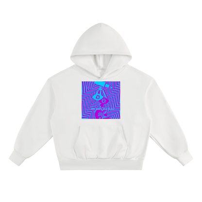 Eye Spy Hoodie in White by Rave Uniform