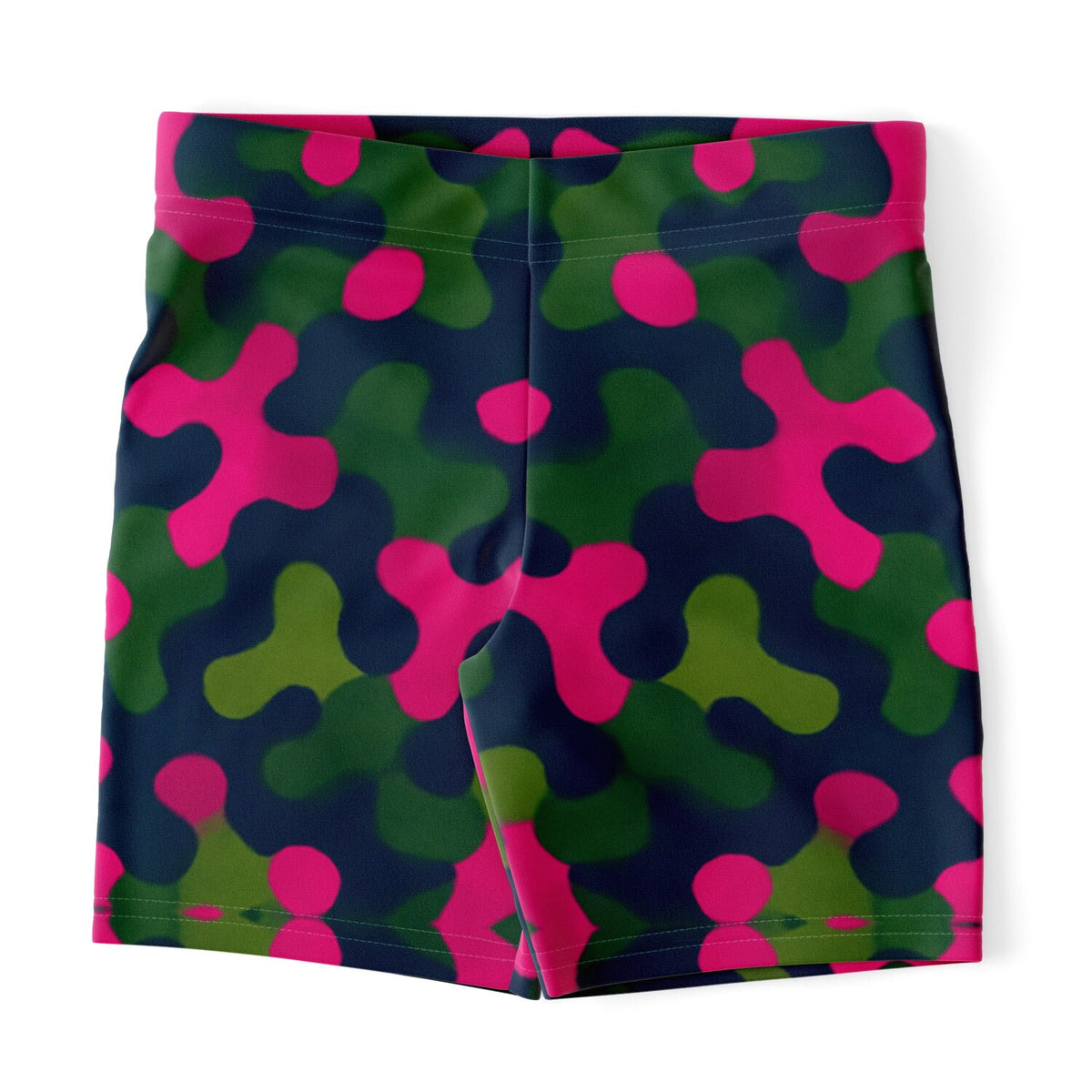 Rave Camo Legging Shorts, front, flat lay