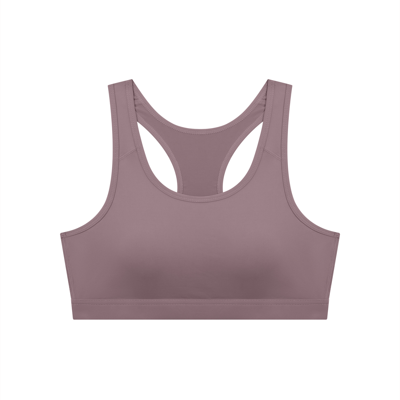 Vinyl Love Cropped Sports Bra - Rave Uniform Front View