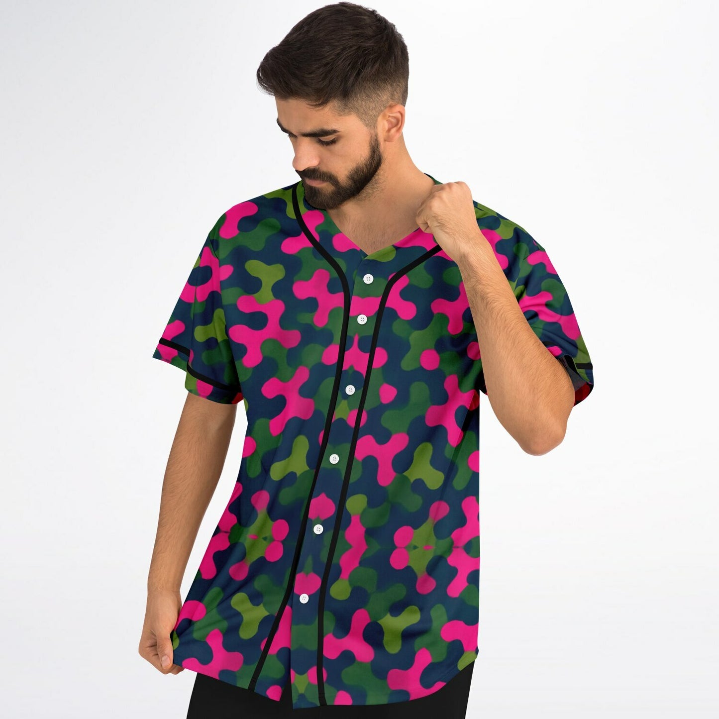Rave Camo Baseball Jersey