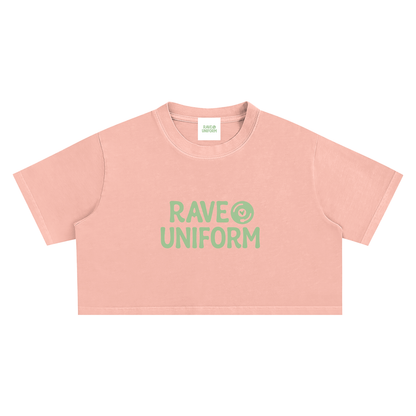 Rave Uniform Crop Top
