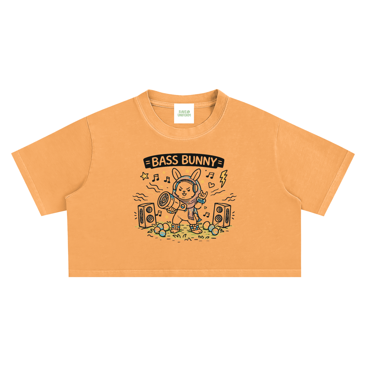 Bass Bunny Crop Top