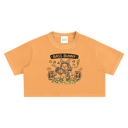 Bass Bunny Crop Top