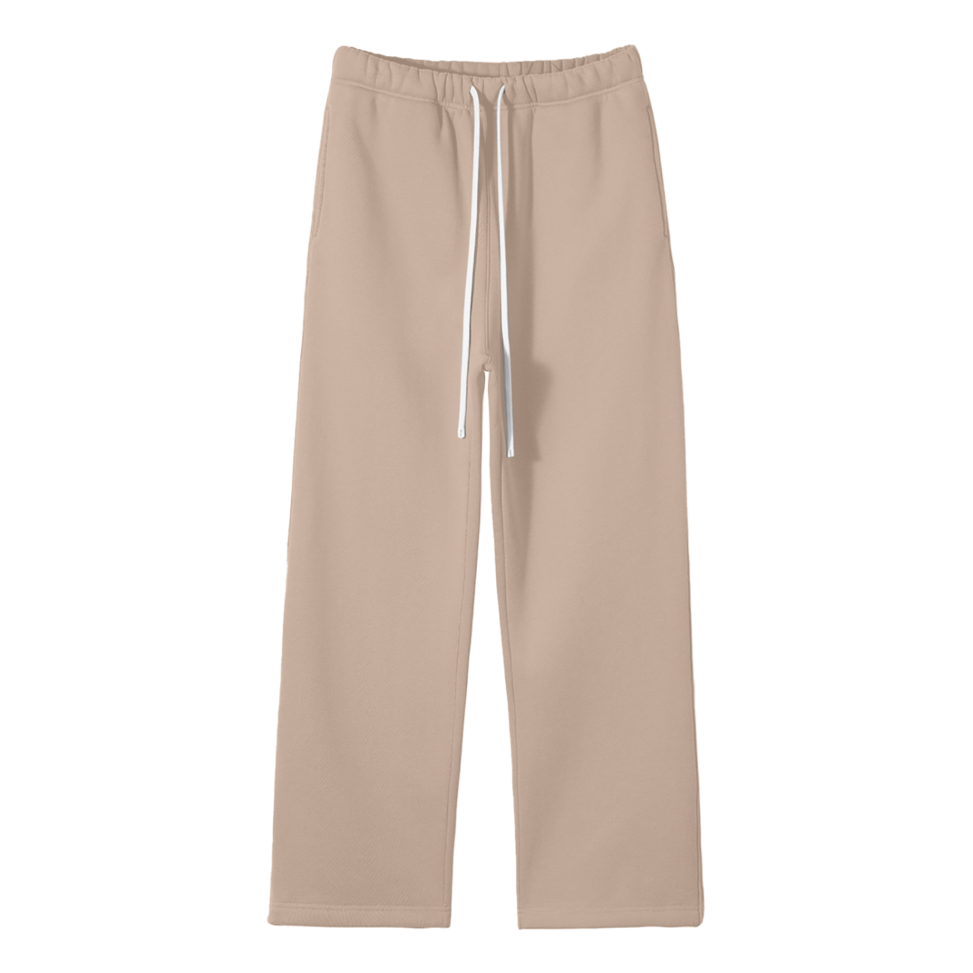 Fleece Straight Leg Sweatpants - Rave Streetwear View