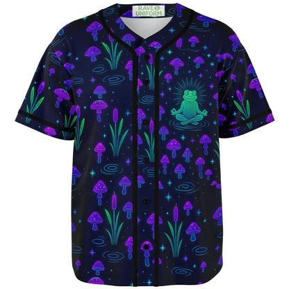 Meditation Frog Baseball Jersey