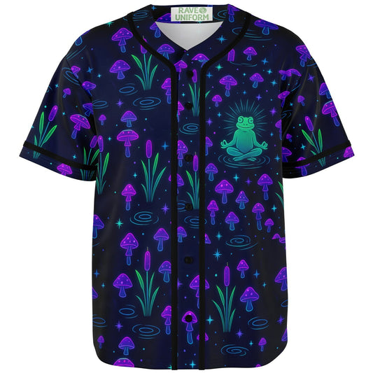 Meditation Frog Baseball Jersey
