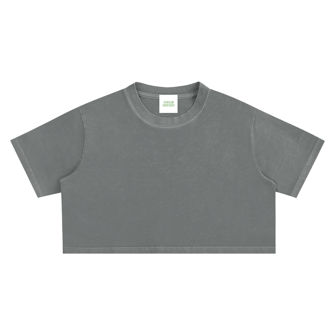 Plain Crop Top - Rave Streetwear View
