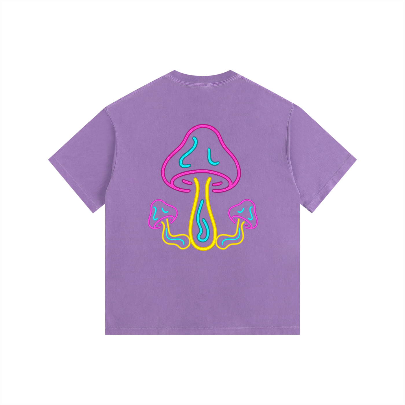 Glowing Mushroom Oversized T-Shirt