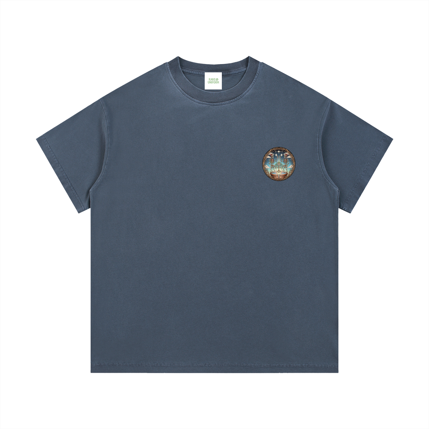 Flower Friends T-Shirt - Rave Uniform Detail View