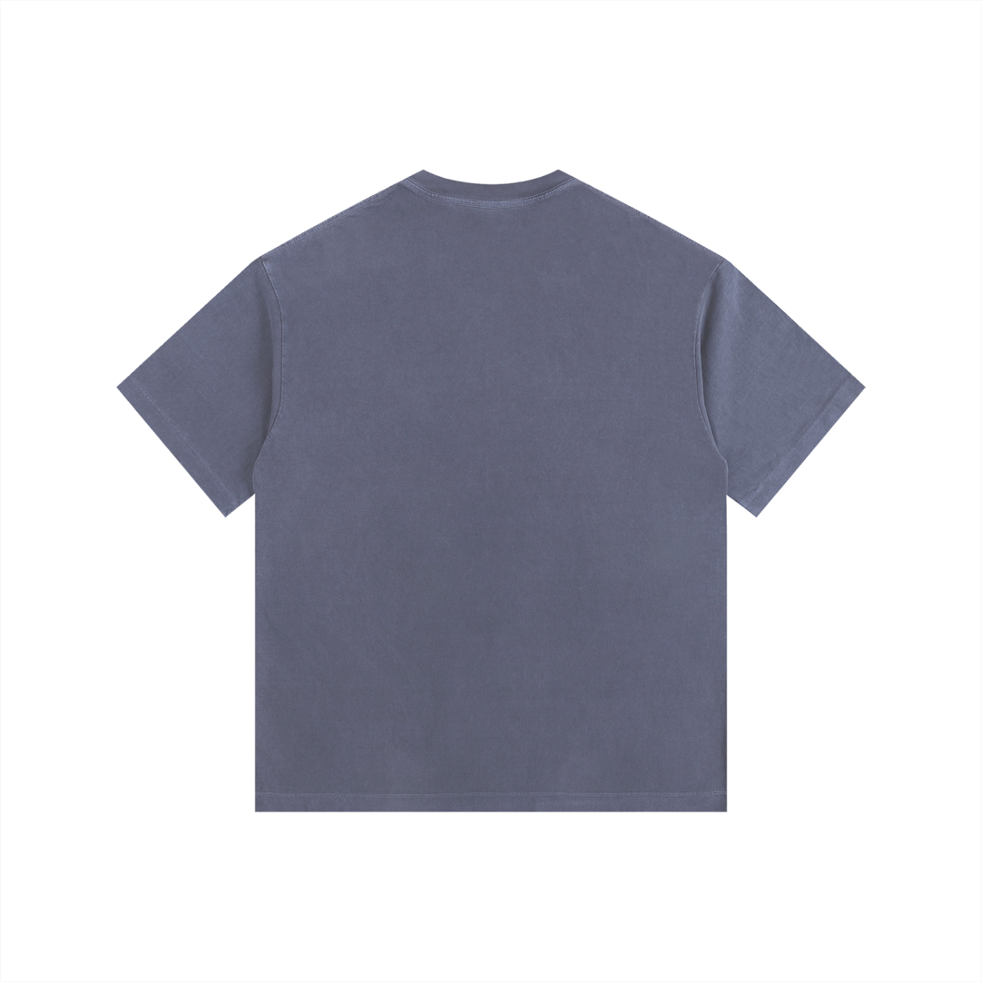 Free The Mind Oversized T-Shirt in Navy Blue detail view by Rave Uniform