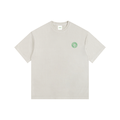 Vinyl Love Oversized T-Shirt in Light Apricot by Rave Uniform