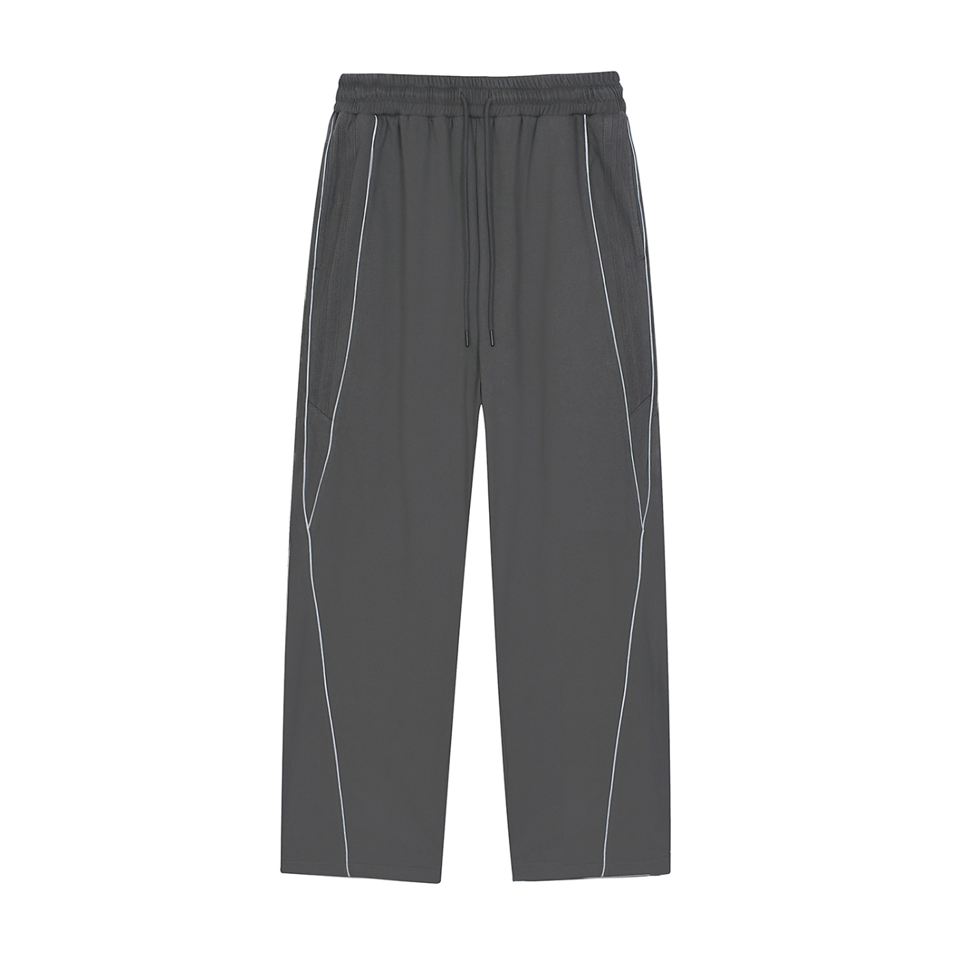 Vinyl Love Reflector Sweatpants in Dark Gray by Rave Uniform