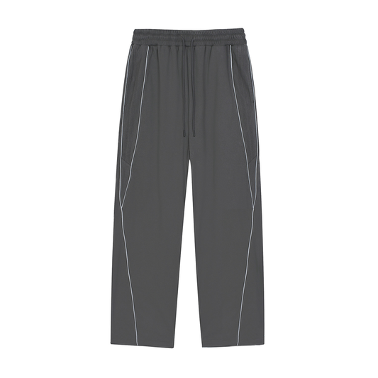 Vinyl Love Reflector Sweatpants in Dark Gray by Rave Uniform
