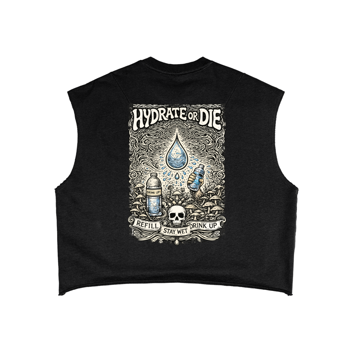 Stay Hydrated  Boxy Tank Top