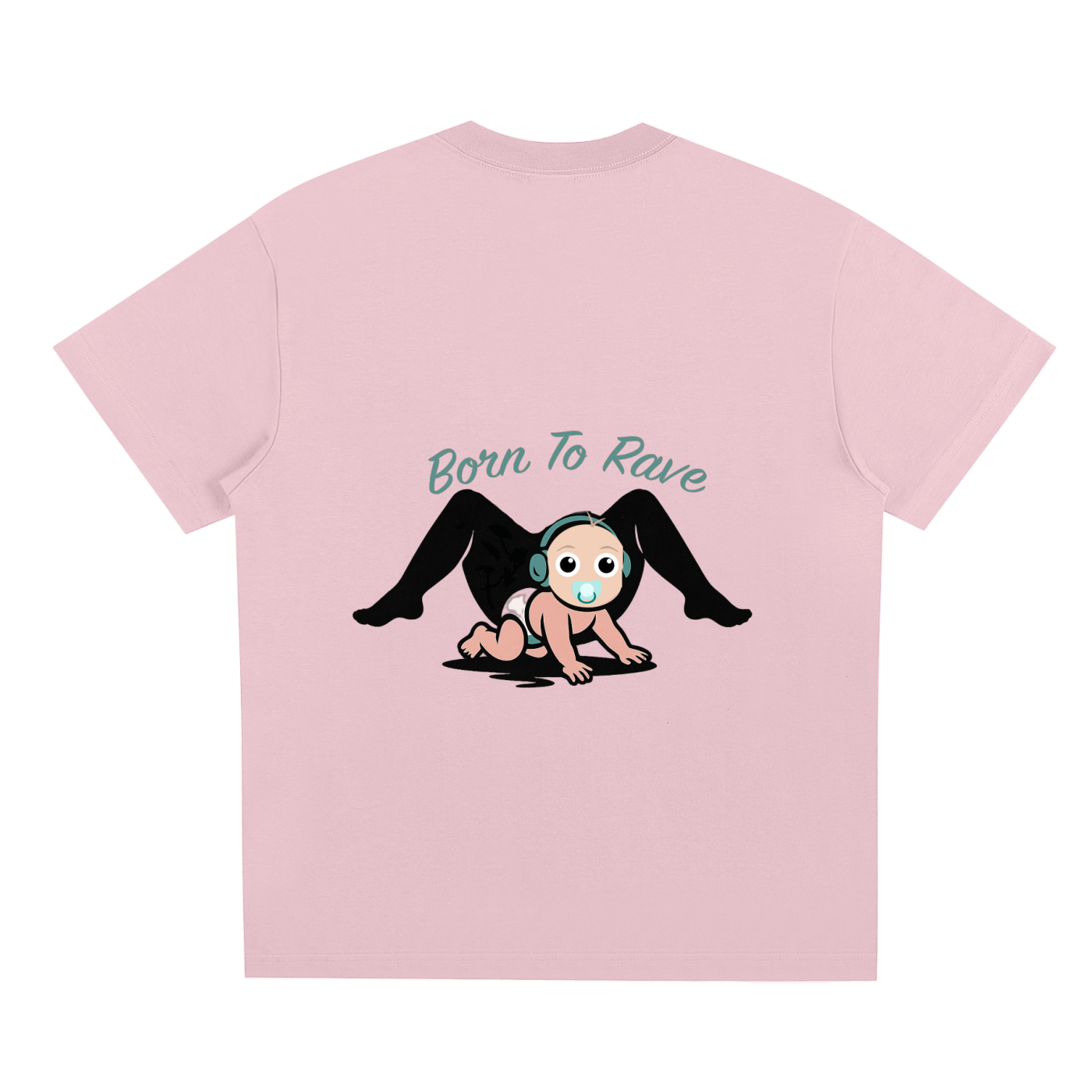 Sorona Quick-Dry Cooling T-Shirt in Pink alternate view by Rave Uniform