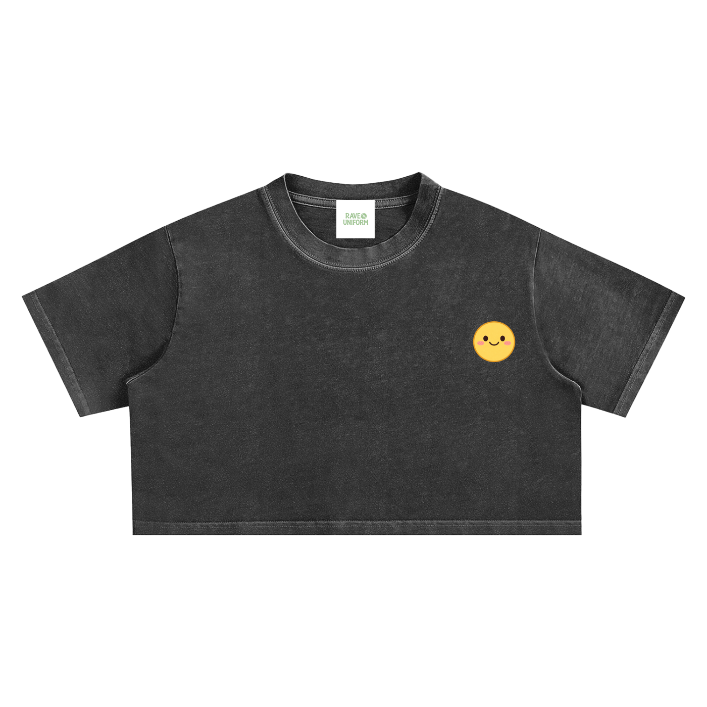 Smiley Crop Top