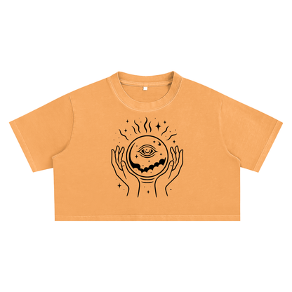 Eye Of The World Crop Top