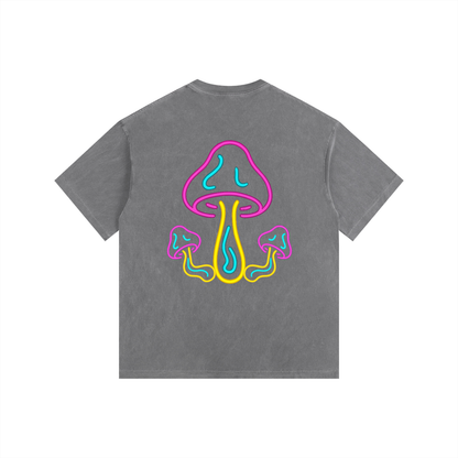 Glowing Mushroom Oversized T-Shirt
