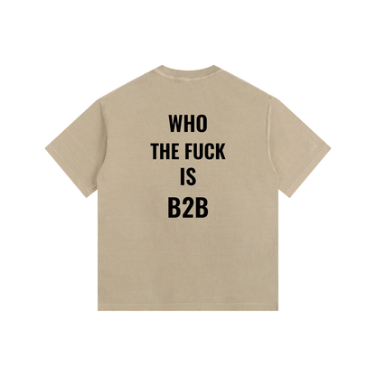 Who's B2B Oversized Shirt by Rave Uniform