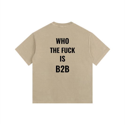 Who's B2B Oversized Shirt by Rave Uniform