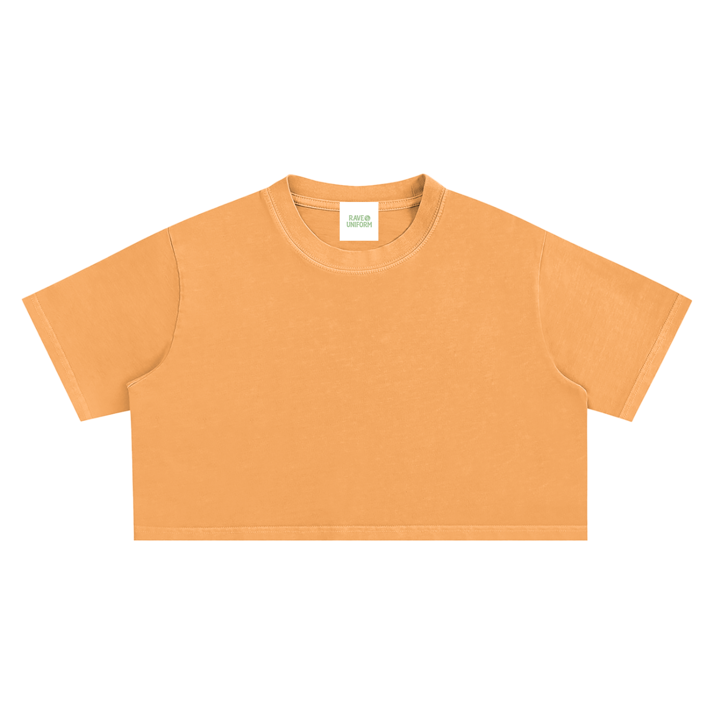 Plain Crop Top - Rave Streetwear View