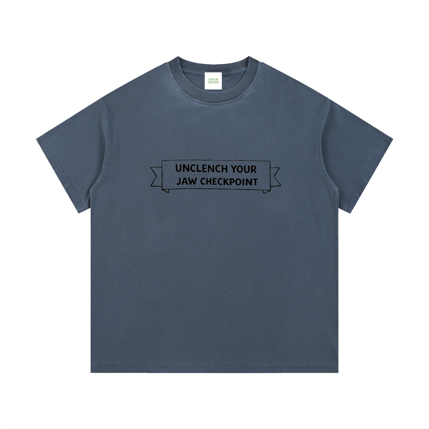 Unclench Your Jaw T-Shirt - Rave Uniform Detail View