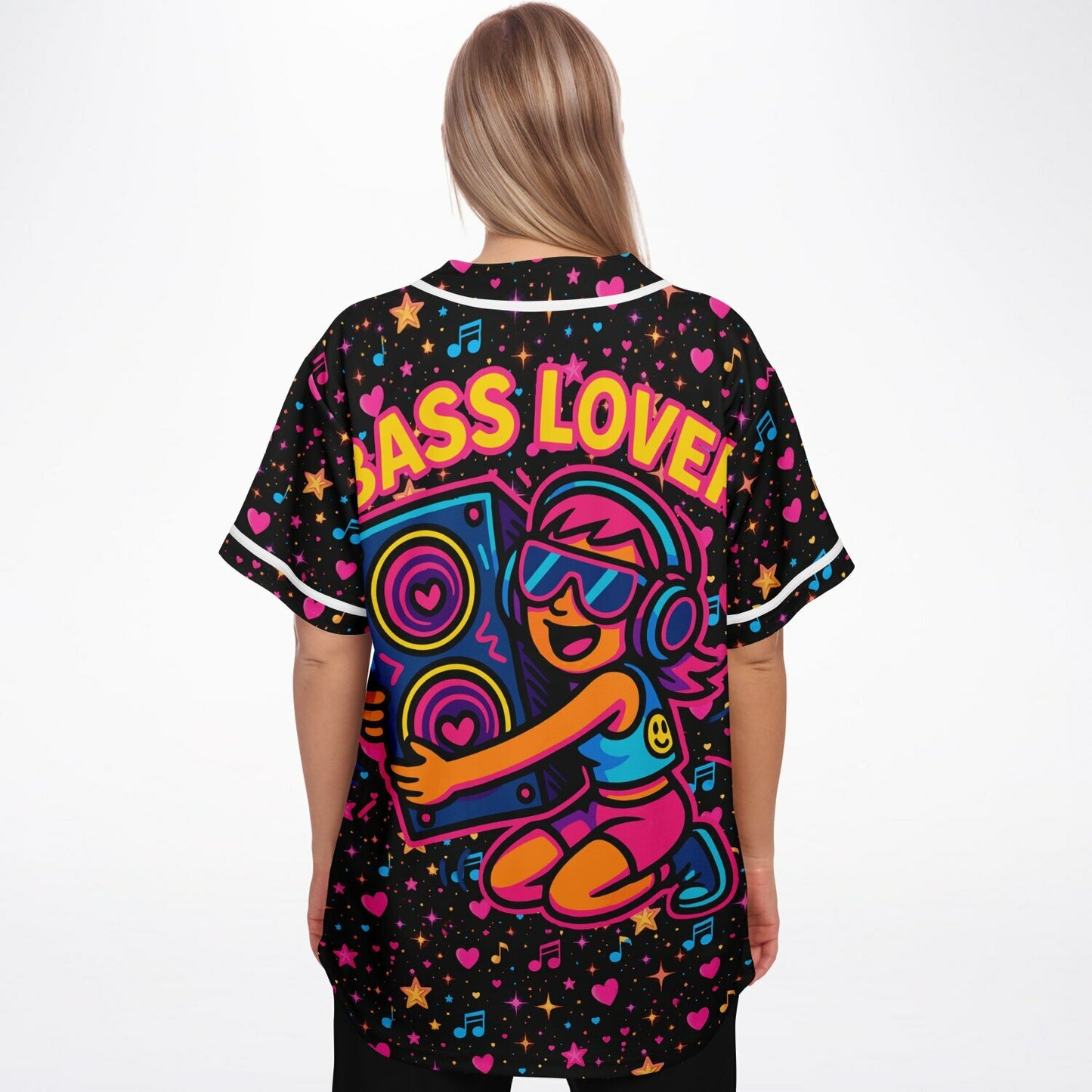 Bass Lover Baseball Jersey