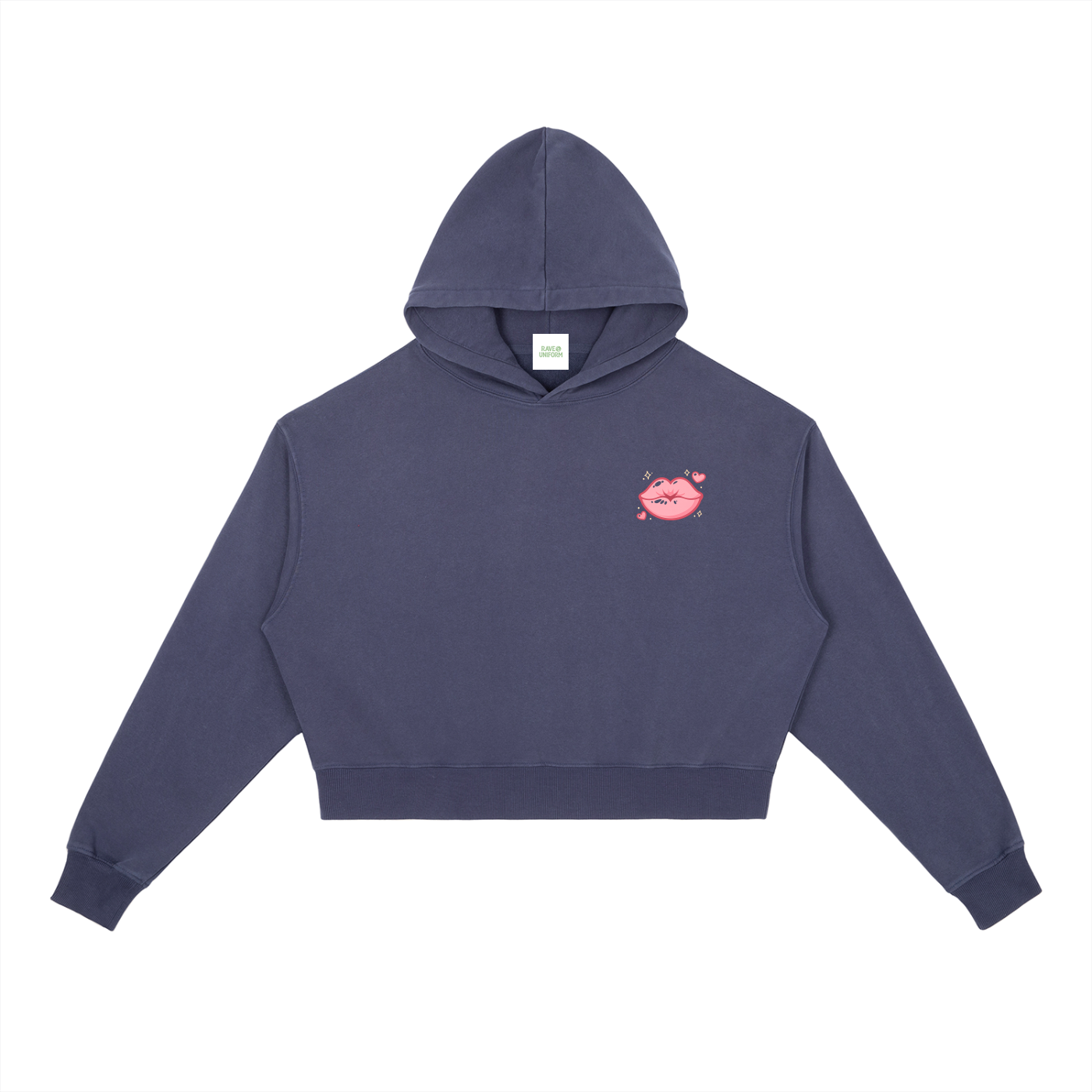 Smoochie Heavyweight Hoodie - Rave Streetwear View