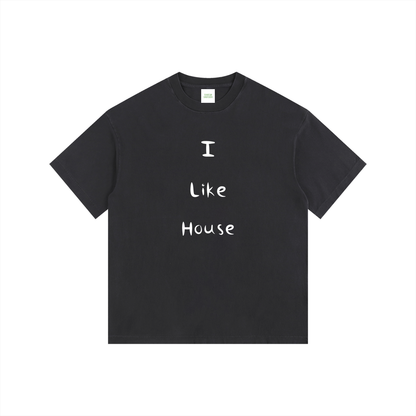 I Like House Oversized T-Shirt