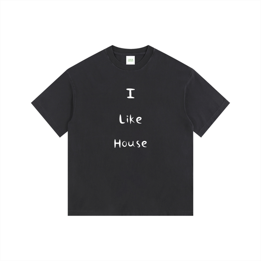 I Like House Oversized T-Shirt