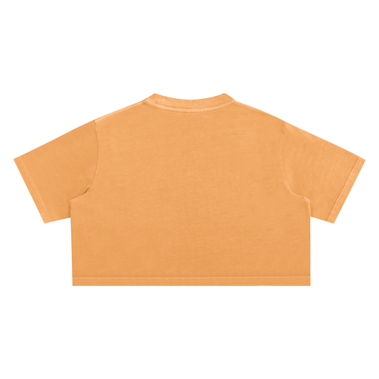 Unclench Jaw Checkpoint Crop Top
