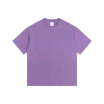 Who's B2B Oversized Shirt in Purple detail view by Rave Uniform