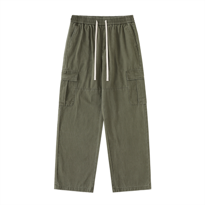 Drawstring Cargo Pants