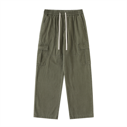 Drawstring Cargo Pants