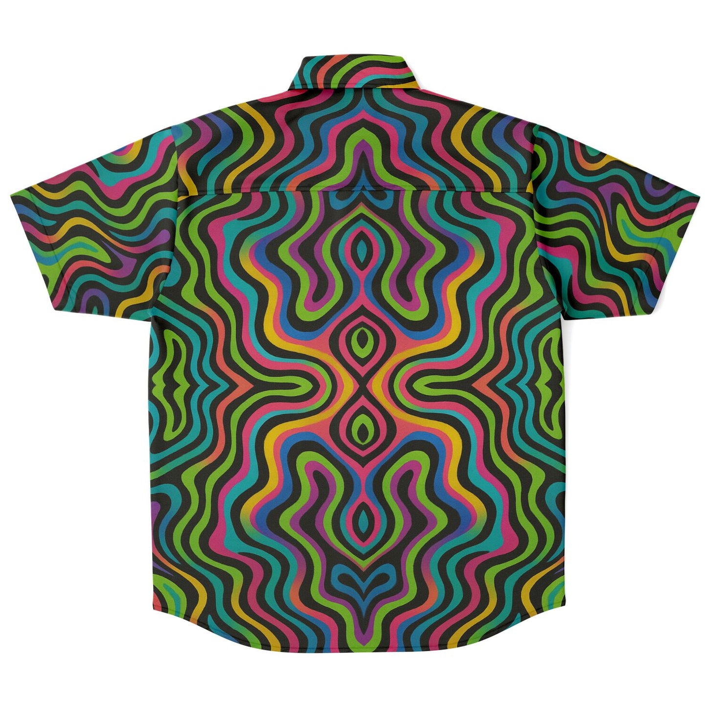 Psychedelic Drapes Button Up