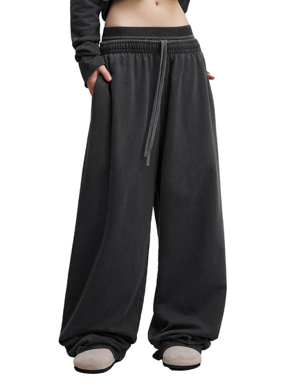Labubu Waist Pants in Medium Gray detail view by Rave Uniform