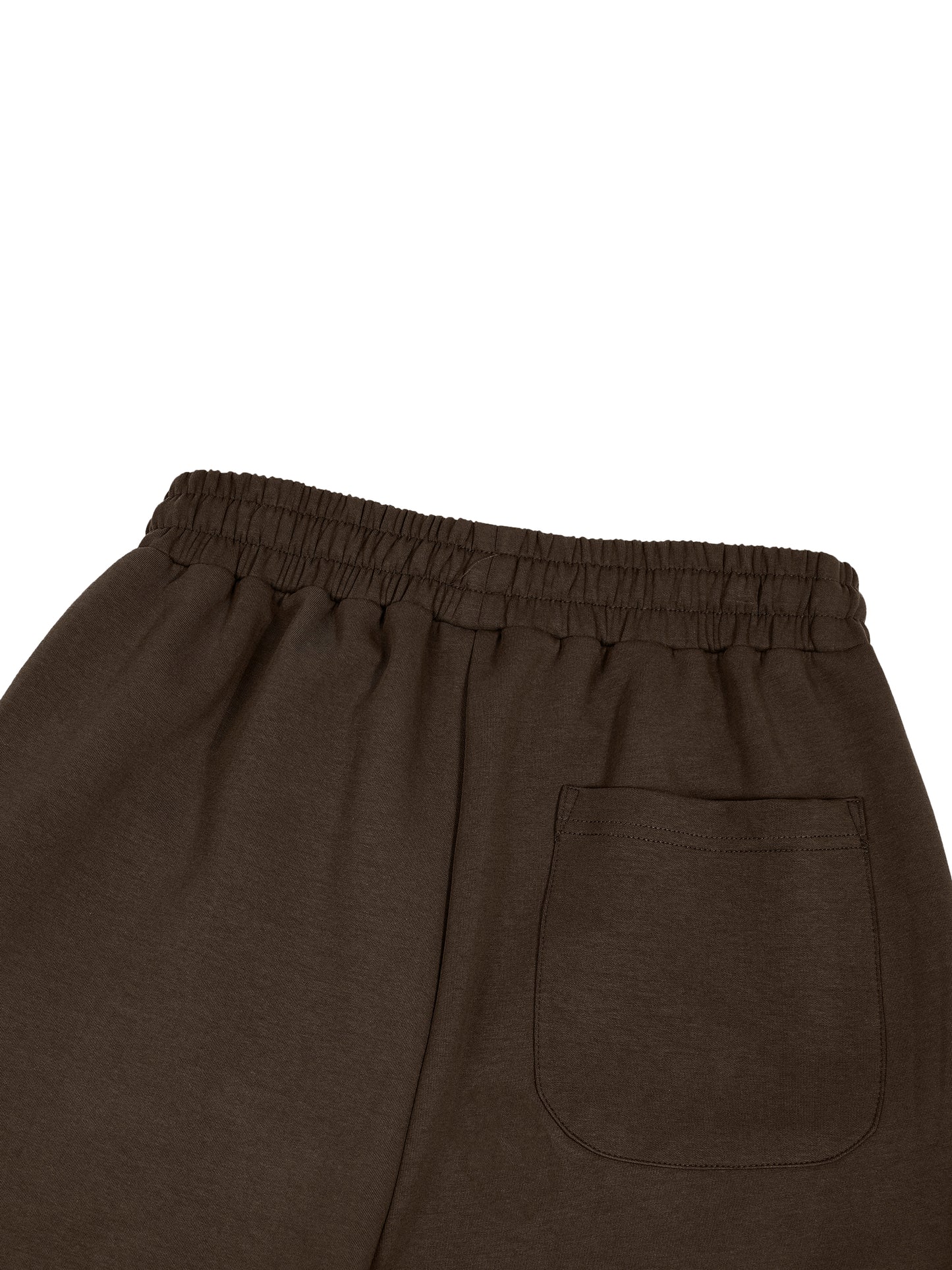 Wide Leg Drawstring Sweatpants in Black alternate view by Rave Uniform
