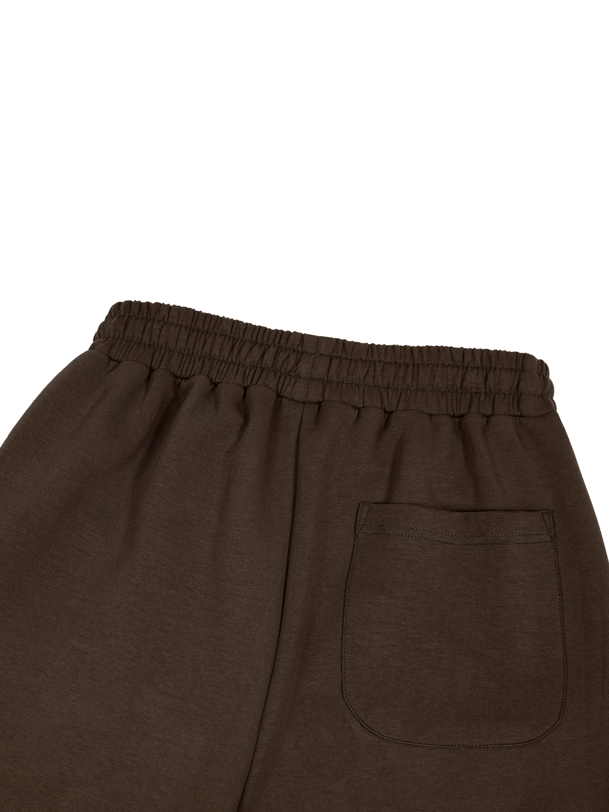 Wide Leg Drawstring Sweatpants in Black alternate view by Rave Uniform