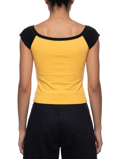 Raglan Baby T-Shirt - Rave Uniform Detail View