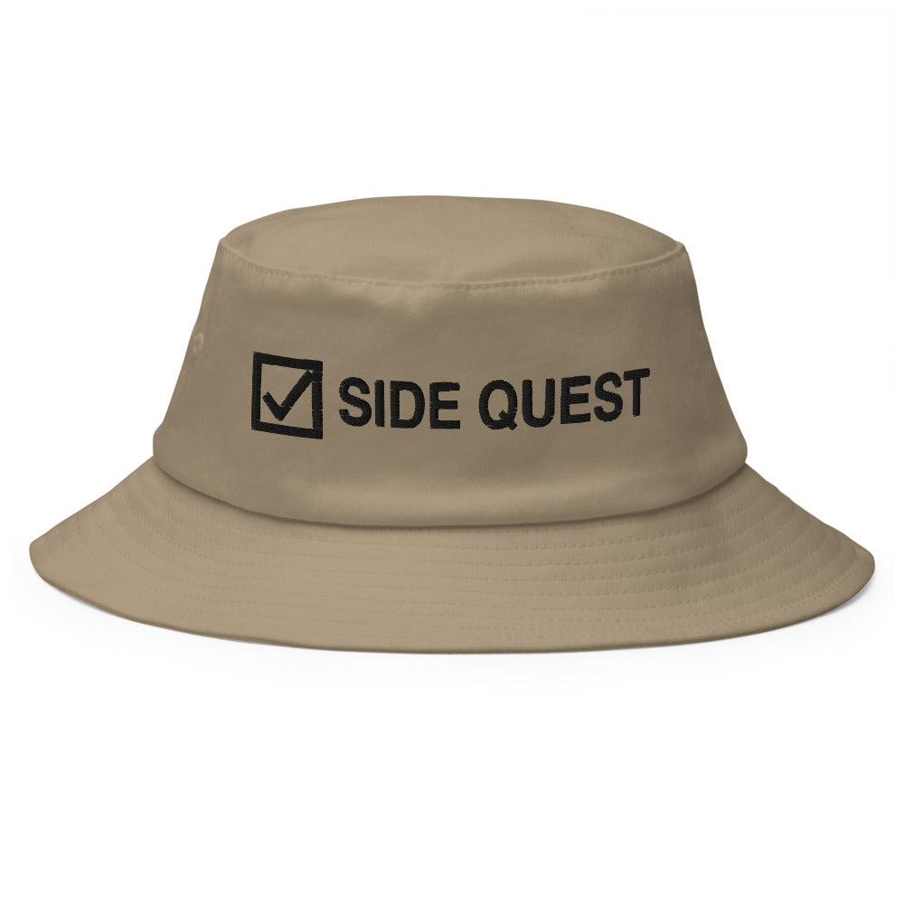 Side Quest Bucket Hat in Khaki