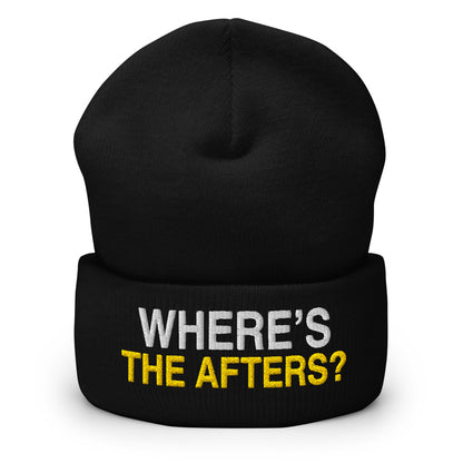 Where’s The Afters Beanie in Black
